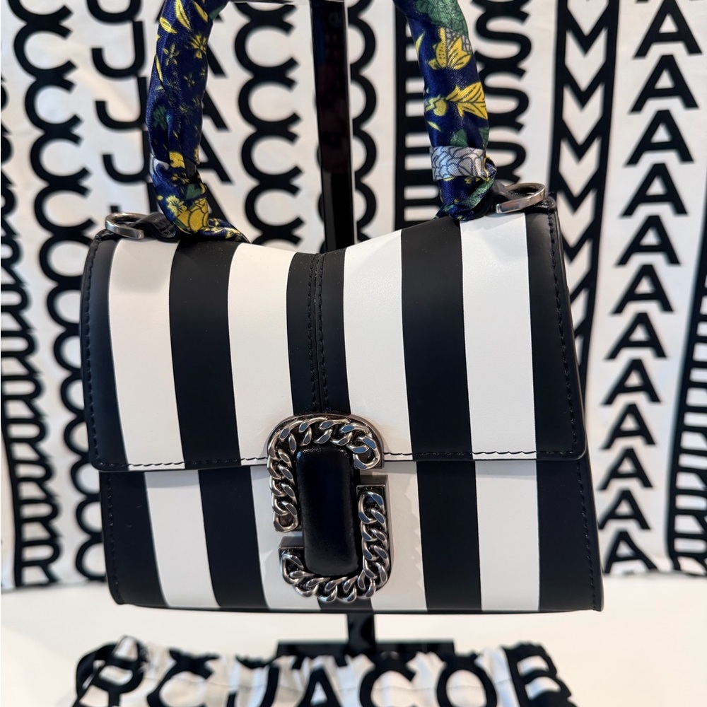 Striped Mini St. Marc - Marc Jacobs